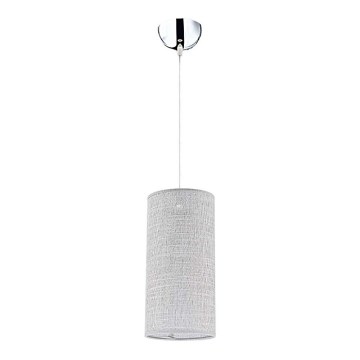 Duolla - Suspension filaire CIGAR 1xE27/40W/230V d. 15 cm gris clair