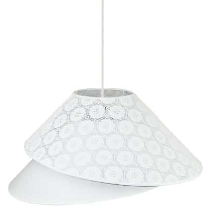 Duolla - Suspension filaire COCO 1xE27/40W/230V d. 50 cm blanc