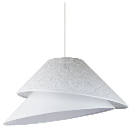 Duolla - Suspension filaire COCO 1xE27/40W/230V d. 50 cm blanc