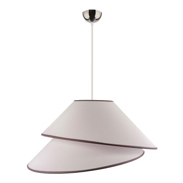 Duolla - Suspension filaire COCO 1xE27/40W/230V d. 50 cm blanc