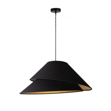 Duolla - Suspension filaire COCO 1xE27/40W/230V d. 50 cm noir