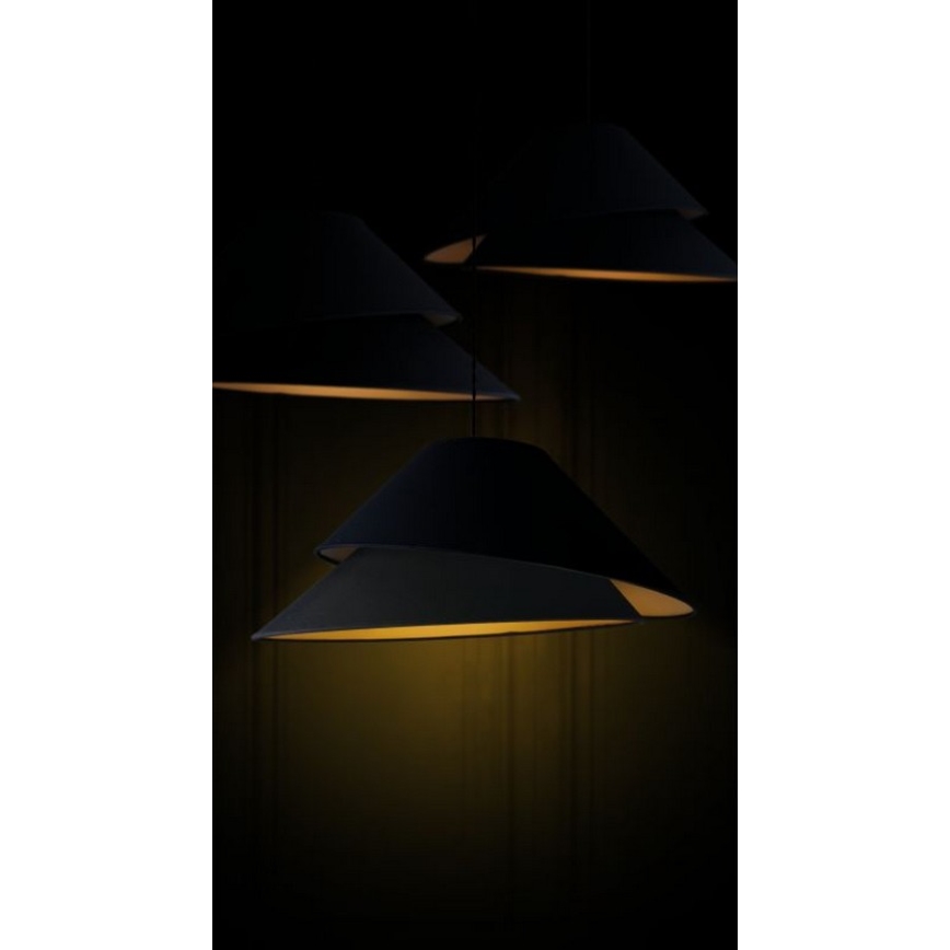 Duolla - Suspension filaire COCO 1xE27/40W/230V d. 50 cm noir