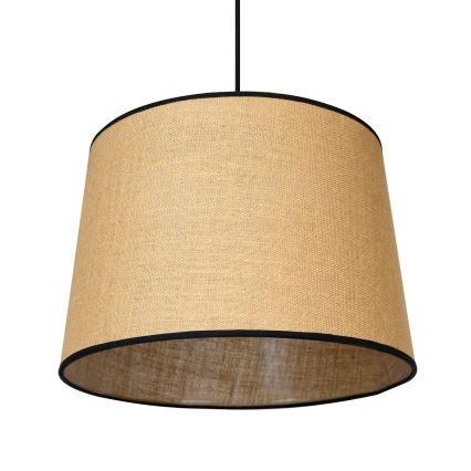 Duolla - Suspension filaire CONE 1xE27/15W/230V d. 40 cm marron/noir