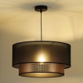 Duolla - Suspension filaire COPPER SHINY 1xE27/15W/230V d. 45 cm marron/cuivre