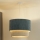 Duolla - Suspension filaire CORDUROY 1xE27/15W/230V d. 40 cm bleu/beige