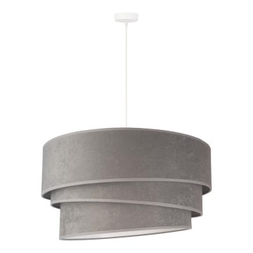 Duolla - Suspension filaire DEVON 1xE27/40W/230V d. 45 cm gris
