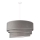 Duolla - Suspension filaire DEVON 1xE27/40W/230V d. 45 cm gris