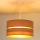 Duolla - Suspension filaire DUO 1xE27/15W/230V d. 40 cm beige