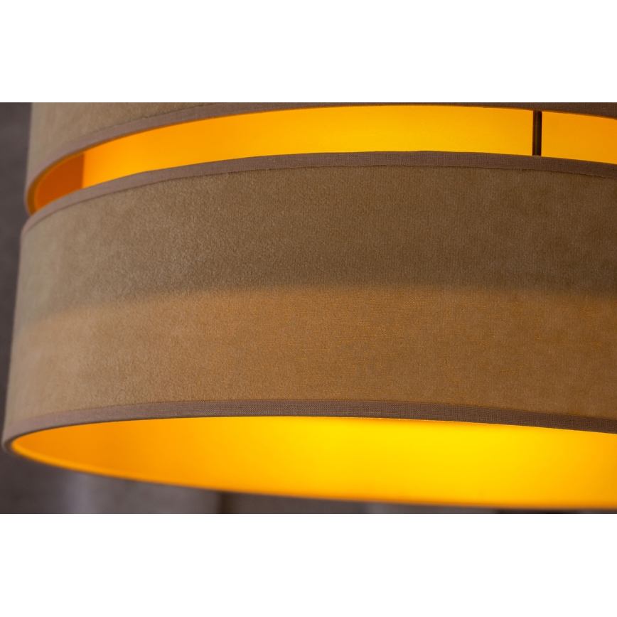 Duolla - Suspension filaire DUO 1xE27/15W/230V d. 40 cm beige