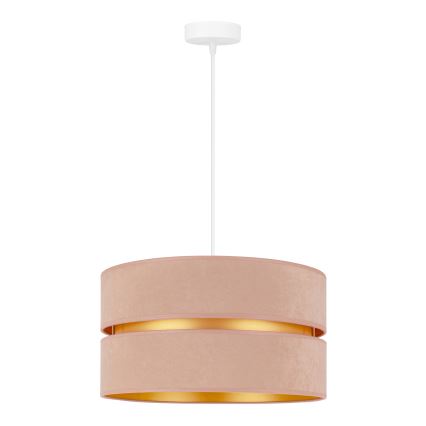Duolla - Suspension filaire DUO 1xE27/15W/230V d. 40 cm beige