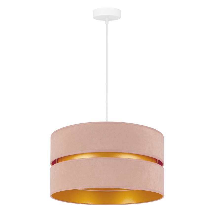Duolla - Suspension filaire DUO 1xE27/15W/230V d. 40 cm beige