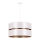 Duolla - Suspension filaire DUO 1xE27/15W/230V d. 40 cm blanc/doré