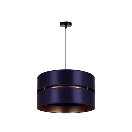 Duolla - Suspension filaire DUO 1xE27/15W/230V d. 40 cm bleu/doré