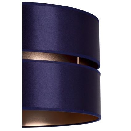 Duolla - Suspension filaire DUO 1xE27/15W/230V d. 40 cm bleu/doré