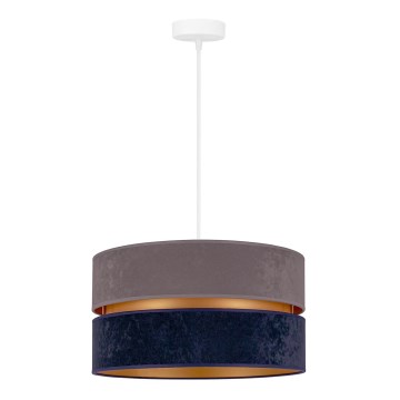 Duolla - Suspension filaire DUO 1xE27/15W/230V d. 40 cm bleu