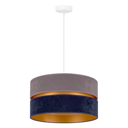 Duolla - Suspension filaire DUO 1xE27/15W/230V d. 40 cm bleu