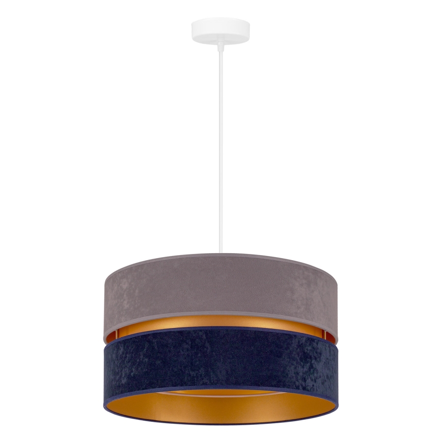 Duolla - Suspension filaire DUO 1xE27/15W/230V d. 40 cm bleu
