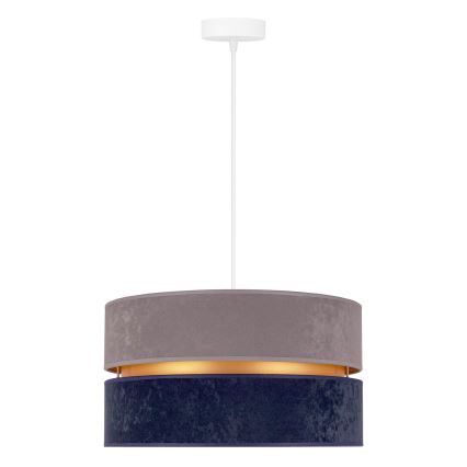 Duolla - Suspension filaire DUO 1xE27/15W/230V d. 40 cm bleu