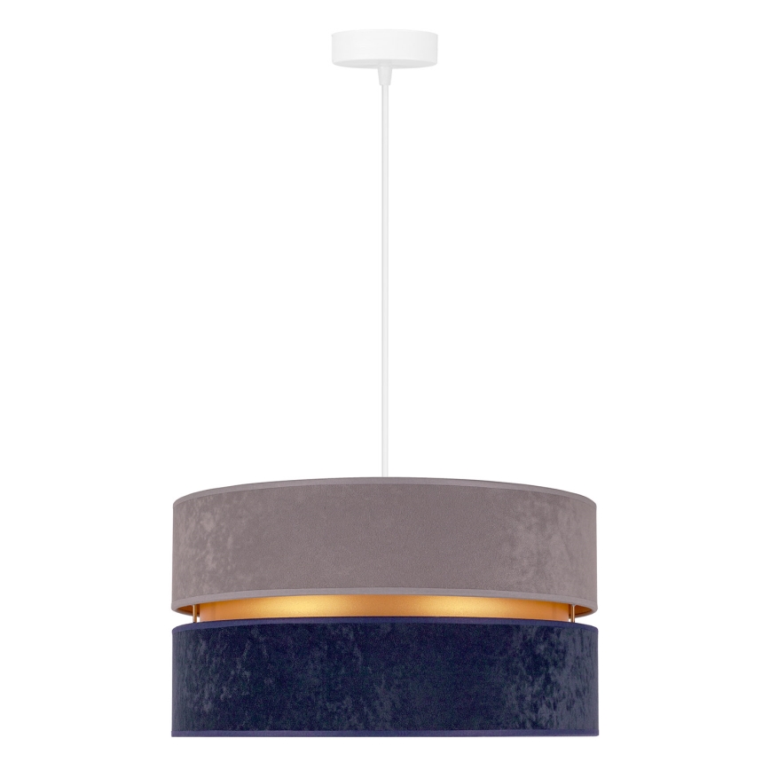 Duolla - Suspension filaire DUO 1xE27/15W/230V d. 40 cm bleu