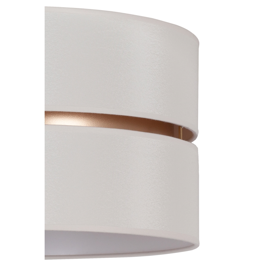 Duolla - Suspension filaire DUO 1xE27/15W/230V d. 40 cm crème/doré