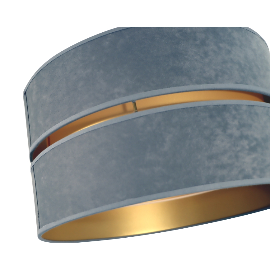 Duolla - Suspension filaire DUO 1xE27/15W/230V d. 40 cm gris