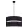 Duolla - Suspension filaire DUO 1xE27/15W/230V d. 40 cm noir/blanc