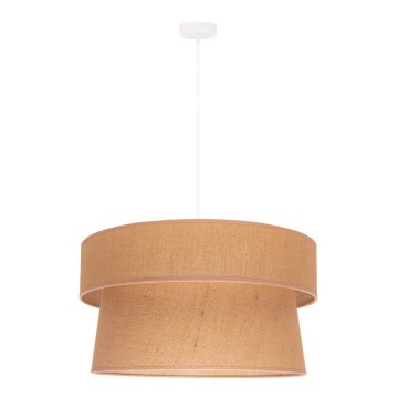 Duolla - Suspension filaire ETNIC 1xE27/40W/230V d. 45 cm beige