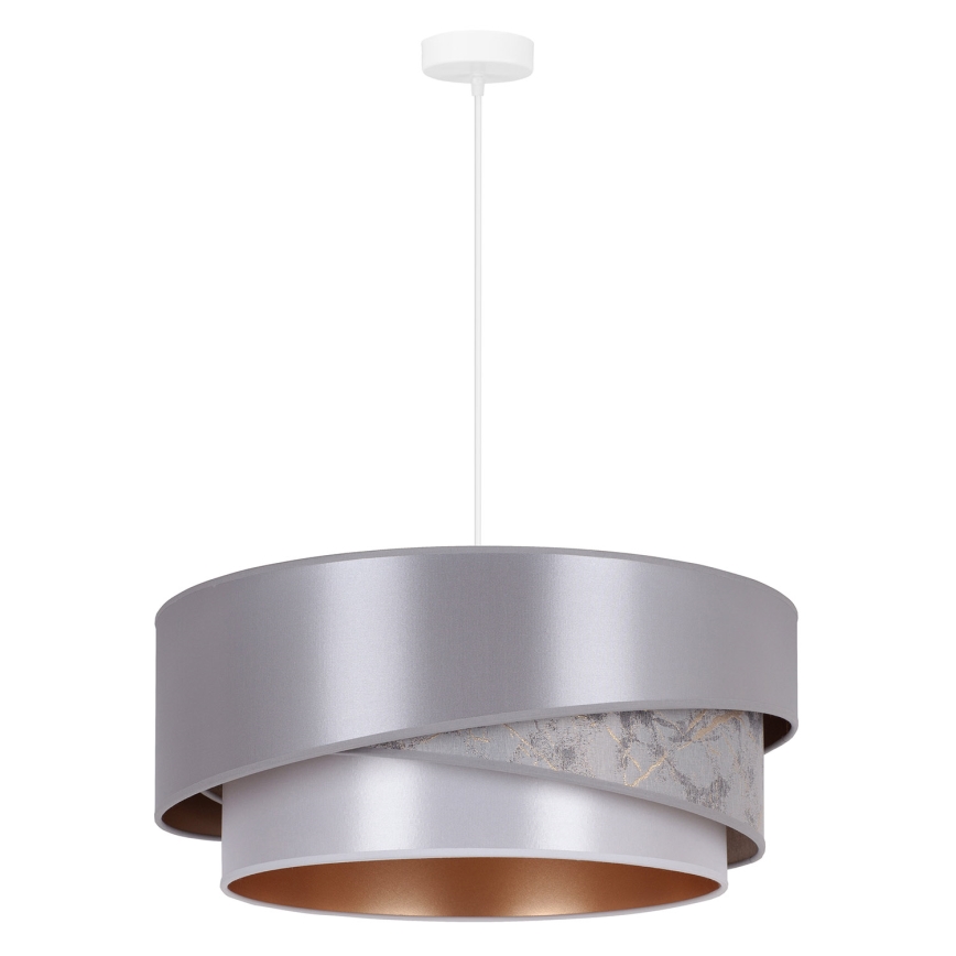 Duolla - Suspension filaire KOBO 1xE27/15W/230V d. 45 cm argent/doré