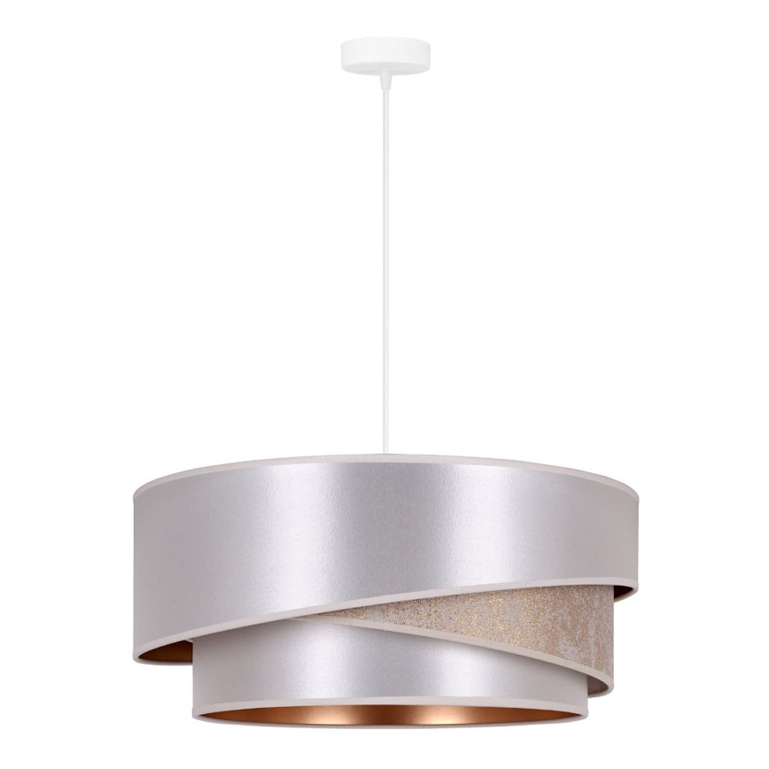 Duolla - Suspension filaire KOBO 1xE27/15W/230V d. 45 cm argent/doré