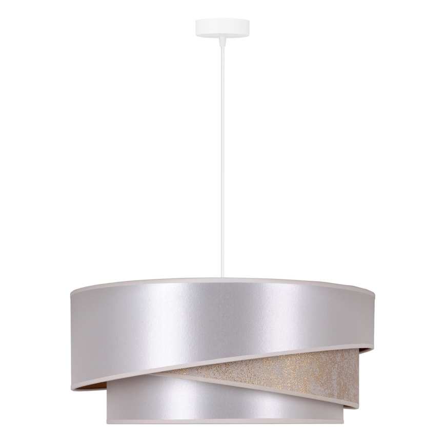 Duolla - Suspension filaire KOBO 1xE27/15W/230V d. 45 cm argent/doré