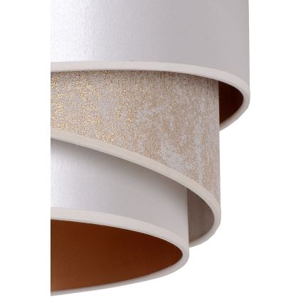 Duolla - Suspension filaire KOBO 1xE27/15W/230V d. 45 cm argent/doré