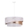 Duolla - Suspension filaire KOBO 1xE27/15W/230V d. 45 cm blanc/or rose