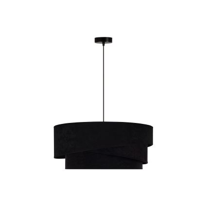 Duolla - Suspension filaire KOBO 1xE27/15W/230V d. 45 cm noir/doré