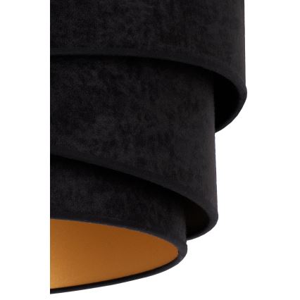 Duolla - Suspension filaire KOBO 1xE27/15W/230V d. 45 cm noir/doré