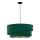 Duolla - Suspension filaire KOBO 1xE27/15W/230V d. 45 cm vert/doré