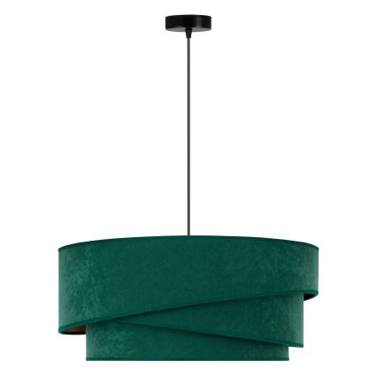 Duolla - Suspension filaire KOBO 1xE27/15W/230V d. 45 cm vert/doré