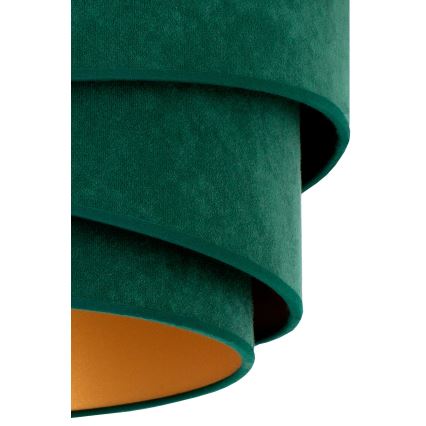 Duolla - Suspension filaire KOBO 1xE27/15W/230V d. 45 cm vert/doré