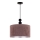 Duolla - Suspension filaire LYON 1xE27/15W/230V d. 40 cm marron