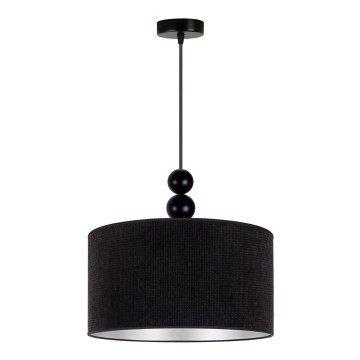 Duolla - Suspension filaire LYON 1xE27/15W/230V d. 40 cm noir