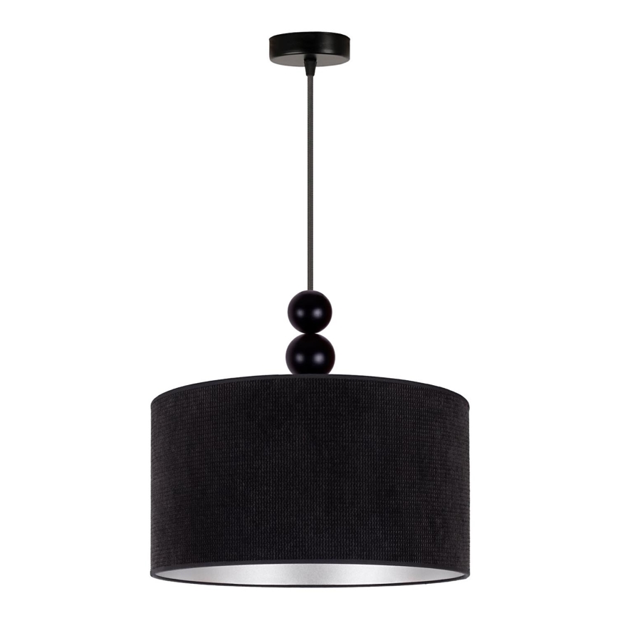 Duolla - Suspension filaire LYON 1xE27/15W/230V d. 40 cm noir