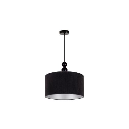 Duolla - Suspension filaire LYON 1xE27/15W/230V d. 40 cm noir