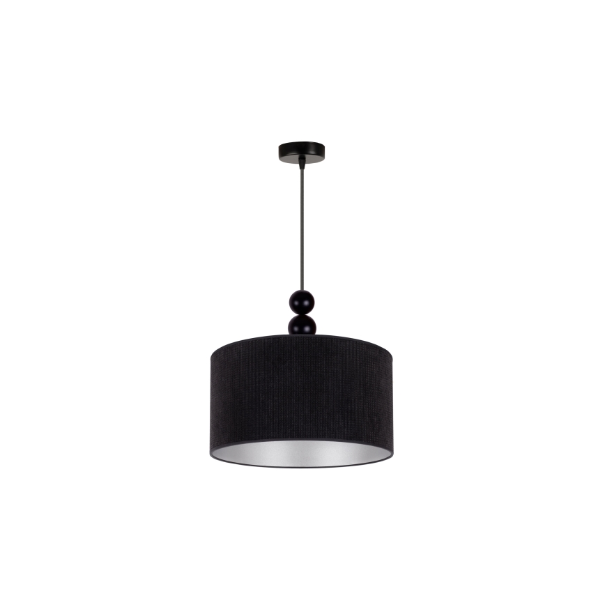 Duolla - Suspension filaire LYON 1xE27/15W/230V d. 40 cm noir