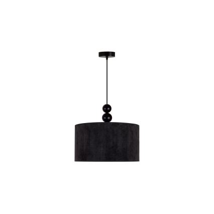 Duolla - Suspension filaire LYON 1xE27/15W/230V d. 40 cm noir