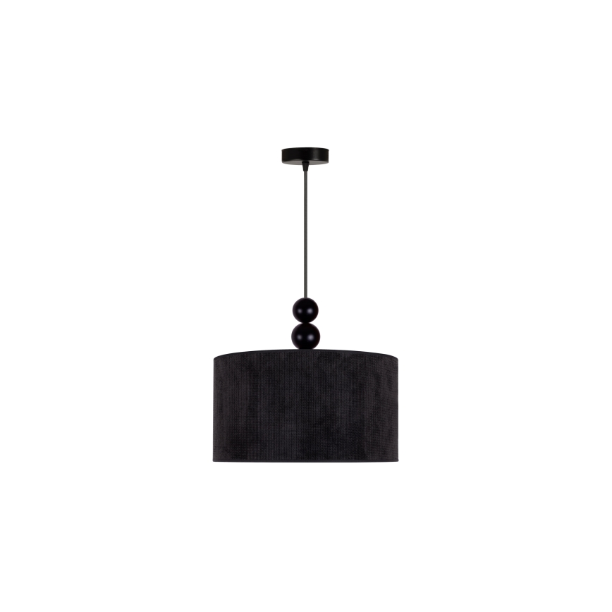 Duolla - Suspension filaire LYON 1xE27/15W/230V d. 40 cm noir