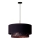 Duolla - Suspension filaire NANTES 1xE27/15W/230V diam. 45 cm noir/cuivre