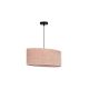 Duolla - Suspension filaire OVAL 1xE27/15W/230V rose
