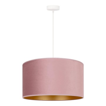 Duolla - Suspension filaire ROLLER 1xE27/15W/230V d. 40 cm rose/doré