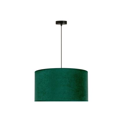 Duolla - Suspension filaire ROLLER 1xE27/15W/230V d. 40 cm vert foncé/doré