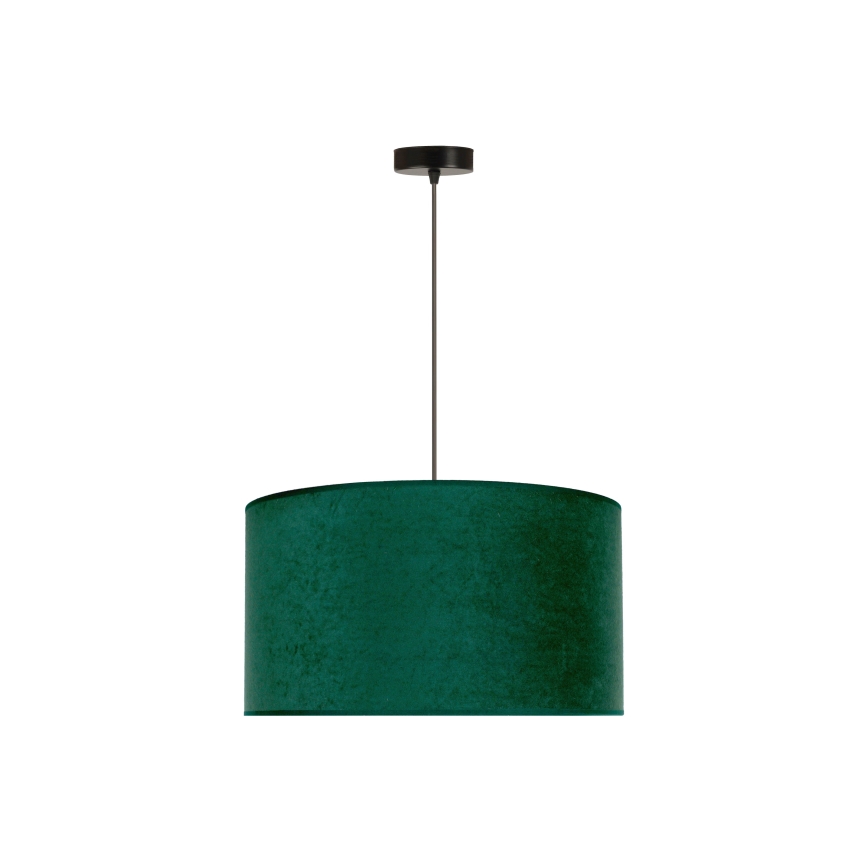 Duolla - Suspension filaire ROLLER 1xE27/15W/230V d. 40 cm vert foncé/doré