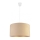 Duolla - Suspension filaire ROLLER 1xE27/40W/230V d. 40 cm beige